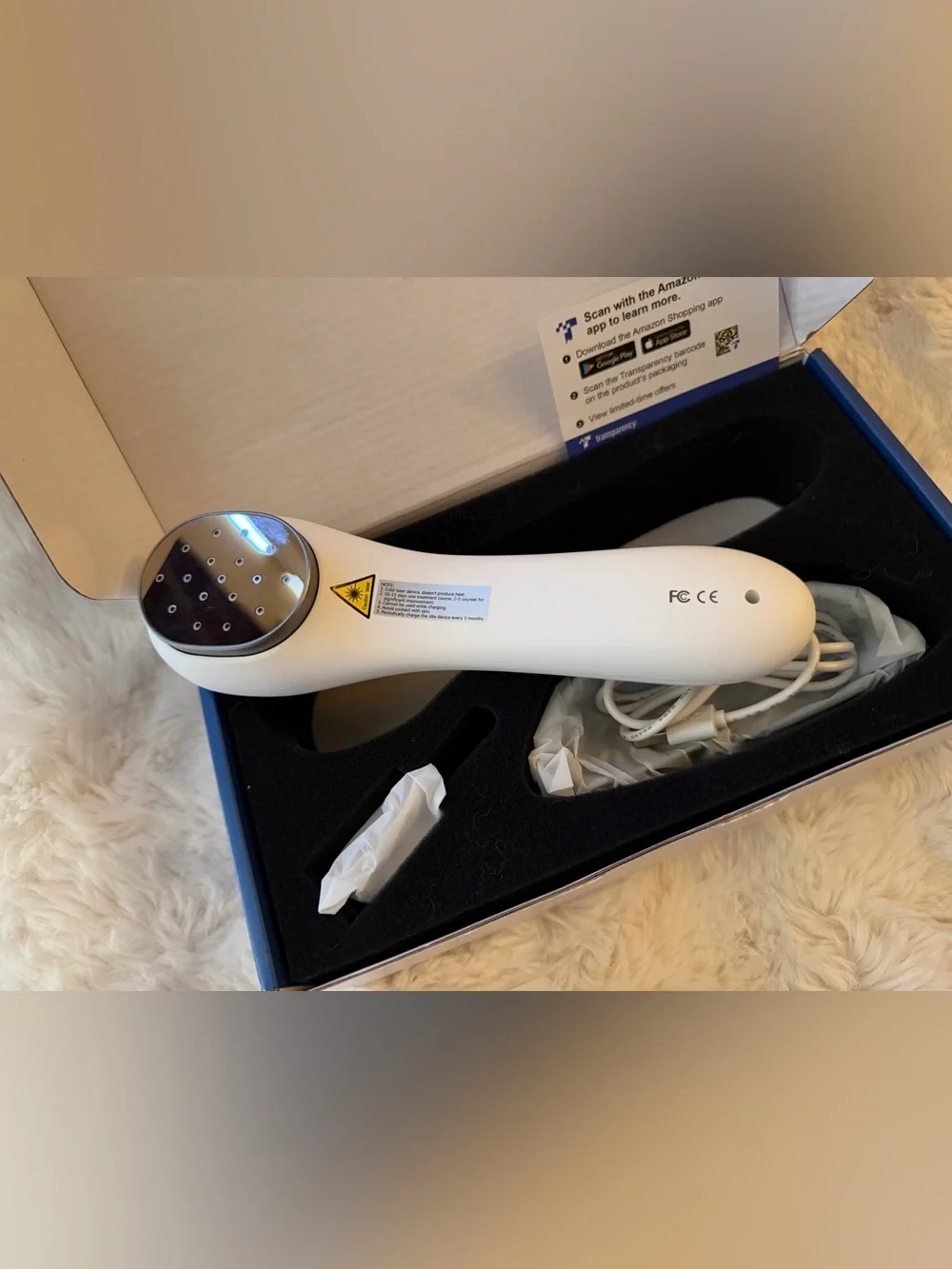 New red light therapy device. $119 on Amazon. 1/2 of regular price!